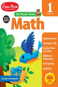 Math Skills, Grade 1 Workbook