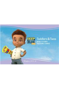 Deep Blue Kids Toddlers & Twos Bible Story Picture Cards Winter 2017-18