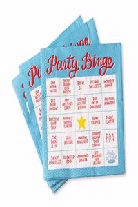 Em & Friends Party Bingo Cocktail Napkins, Pack of 20