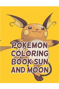 Pokemon Coloring Book Sun And Moon