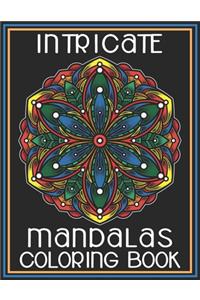 Intricate Mandalas Coloring Book