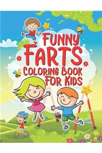 Funny Farts Coloring Book For Kids