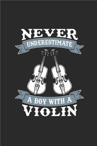 Never Underestimate A Boy With A Violin