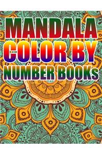 Mandala Color by Number Books