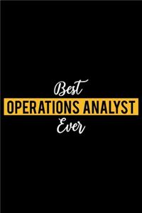 Best Operations Analyst Ever