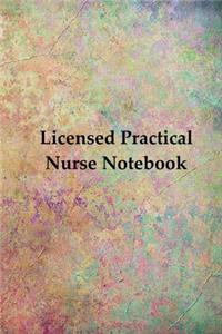Licensed Practical Nurse Notebook