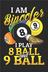 I am Bipooler I Play 8 Ball and 9 Ball