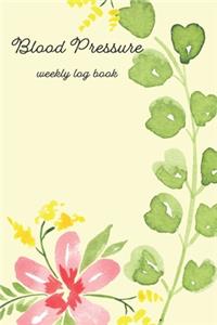 Blood Pressure Log Book