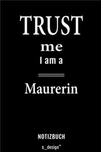 Notizbuch für Maurer / Maurerin