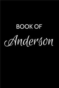 Book of Anderson