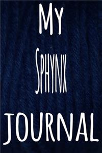 My Sphynx Journal