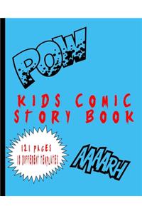 Kids Comic Story Book Zap Pow