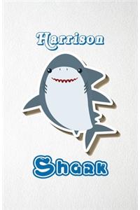 Harrison Shark A5 Lined Notebook 110 Pages