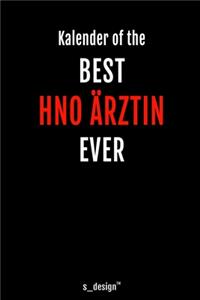 Kalender für HNO Ärzte / HNO Arzt / HNO Ärztin