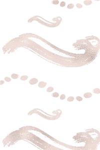 Cute Pattern Rose Gold Sketchbook 6