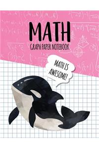 Math Graph Paper Notebook