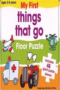 Things That Go Floor Puzzle