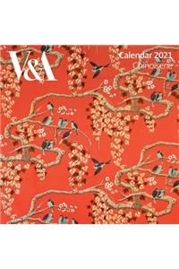 V&A - Chinoiserie Wall Calendar 2021 (Art Calendar)