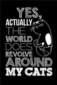 Yes, Actually the World Does Revolve Around My Cats