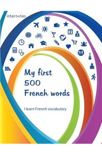 My first 500 French words - I learn French vocabulary