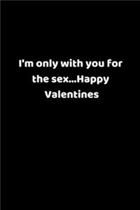 I'm Only with You for the Sex...Happy Valentines