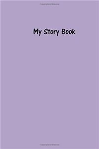 My Story Book - Create Your Own Picture Book in Purple Thistle