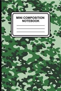 Mini Composition Notebook