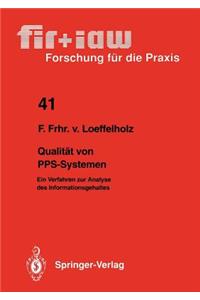 Qualität von PPS-Systemen