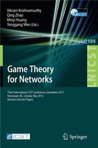 Game Theory for Networks
