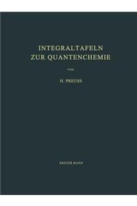 Integraltafeln Zur Quantenchemie