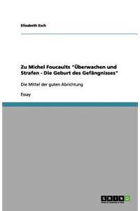 Zu Michel Foucaults Überwachen und Strafen - Die Geburt des Gefängnisses