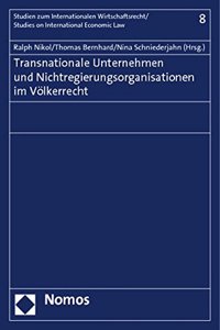 Transnationale Unternehmen Und Nichtregierungsorganisationen Im Volkerrecht