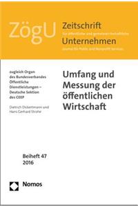 Umfang Und Messung Der Offentlichen Wirtschaft