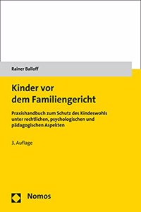 Kinder VOR Dem Familiengericht: Praxishandbuch Zum Schutz Des Kindeswohls Unter Rechtlichen, Psychologischen Und Padagogischen Aspekten