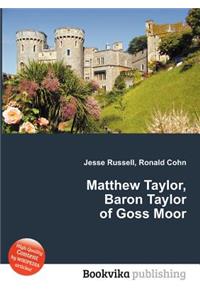 Matthew Taylor, Baron Taylor of Goss Moor