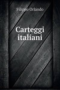 Carteggi italiani