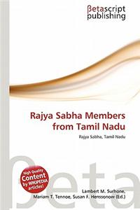 Rajya Sabha Members from Tamil Nadu