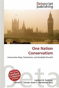 One Nation Conservatism