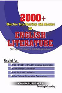 Objective Type Questions with Answers on English Literature