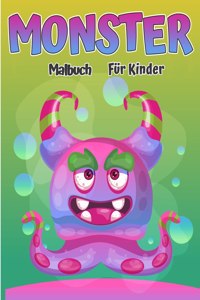 Monster Malbuch fur Kinder