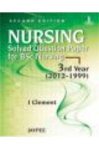 Nursing Solved Question Papers for BSc Nursing-3rd Year (2012-1999)