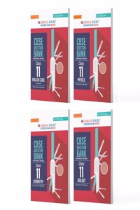 Oswaal CBSE Question Bank Class 11 Set of 4 Books | English Core | Physics | Chemistry | Biology | Chapterwise & Topicwise Solved Papers | For 2026 Exams