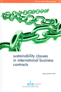 Sustainability Clauses in International Business Contracts