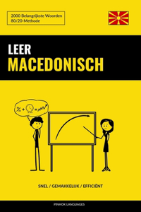 Leer Macedonisch - Snel / Gemakkelijk / Efficiënt