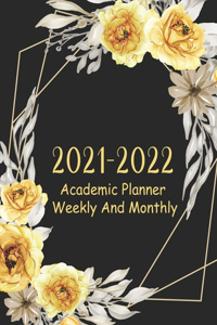 2021-2022 Academic Planner Weekly And Monthly