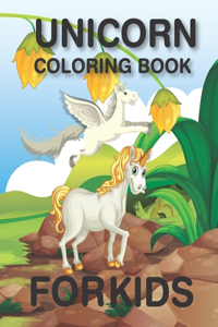 Unicorn Coloring Book For Kids
