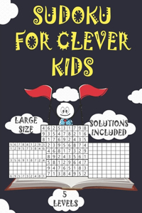 sudoku puzzel book for clever kids