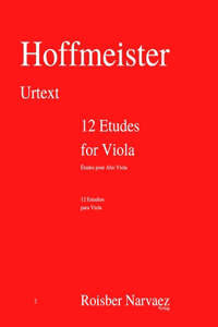 12 Etudes for Viola