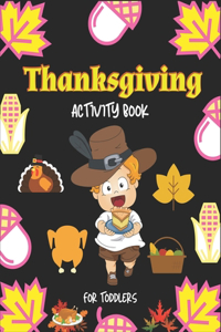 Thanksgiving Activity Book for Toddlers