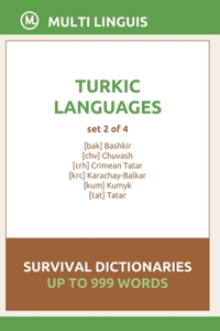 Turkic Languages Survival Dictionaries (Set 2 of 4)